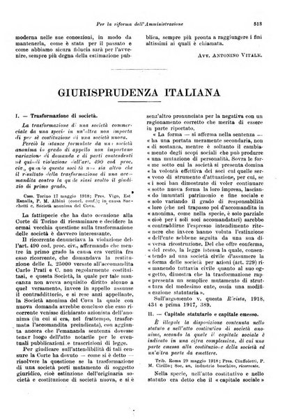 Rivista delle società commerciali organo della Associazione fra le società italiane per azioni