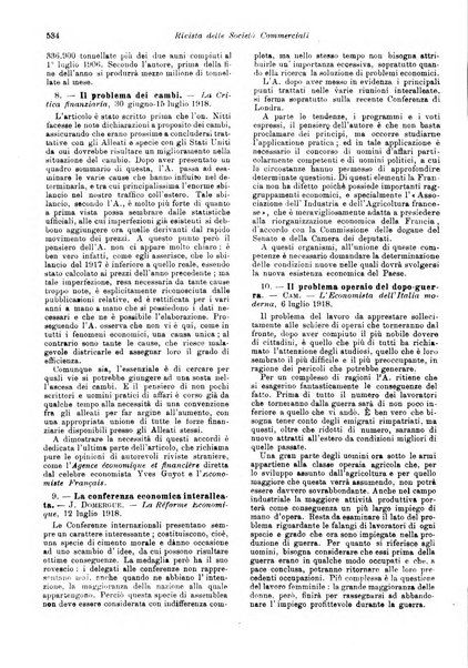 Rivista delle società commerciali organo della Associazione fra le società italiane per azioni