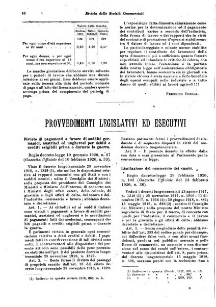 Rivista delle società commerciali organo della Associazione fra le società italiane per azioni