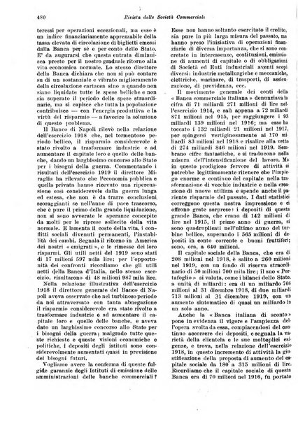 Rivista delle società commerciali organo della Associazione fra le società italiane per azioni