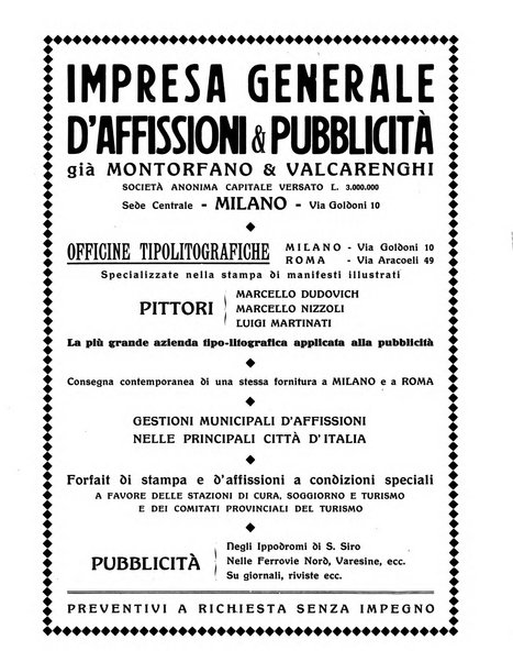 Rivista delle stazioni di cura soggiorno e turismo organo della Federazione fascista esercenti industria idrotermale