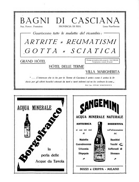 Rivista delle stazioni di cura soggiorno e turismo organo della Federazione fascista esercenti industria idrotermale