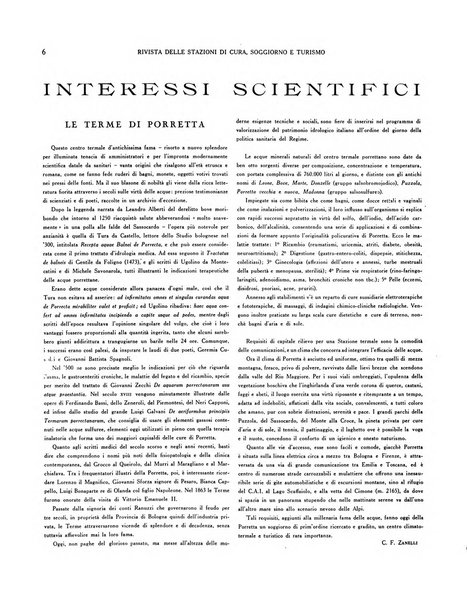 Rivista delle stazioni di cura soggiorno e turismo organo della Federazione fascista esercenti industria idrotermale