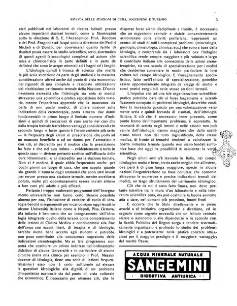 Rivista delle stazioni di cura soggiorno e turismo organo della Federazione fascista esercenti industria idrotermale