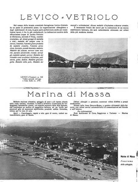 Rivista delle stazioni di cura soggiorno e turismo organo della Federazione fascista esercenti industria idrotermale