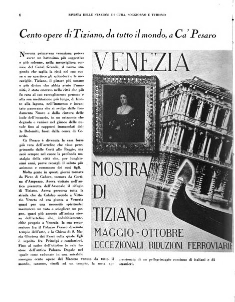 Rivista delle stazioni di cura soggiorno e turismo organo della Federazione fascista esercenti industria idrotermale