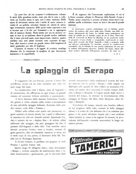 Rivista delle stazioni di cura soggiorno e turismo organo della Federazione fascista esercenti industria idrotermale