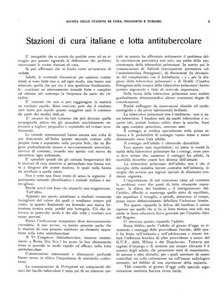 Rivista delle stazioni di cura soggiorno e turismo organo della Federazione fascista esercenti industria idrotermale