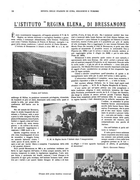 Rivista delle stazioni di cura soggiorno e turismo organo della Federazione fascista esercenti industria idrotermale