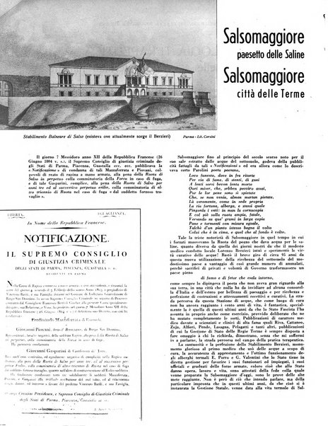 Rivista delle stazioni di cura soggiorno e turismo organo della Federazione fascista esercenti industria idrotermale