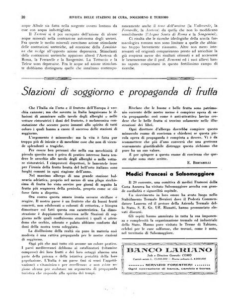 Rivista delle stazioni di cura soggiorno e turismo organo della Federazione fascista esercenti industria idrotermale