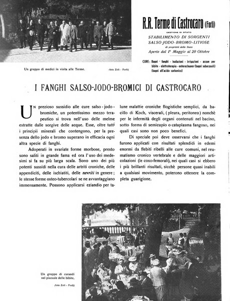 Rivista delle stazioni di cura soggiorno e turismo organo della Federazione fascista esercenti industria idrotermale