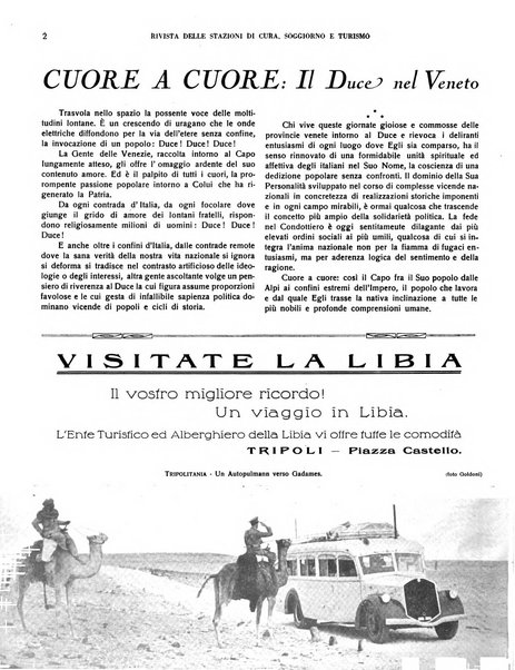 Rivista delle stazioni di cura soggiorno e turismo organo della Federazione fascista esercenti industria idrotermale