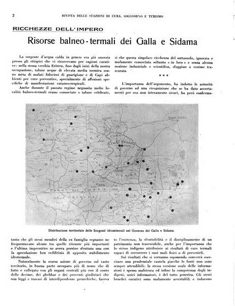 Rivista delle stazioni di cura soggiorno e turismo organo della Federazione fascista esercenti industria idrotermale