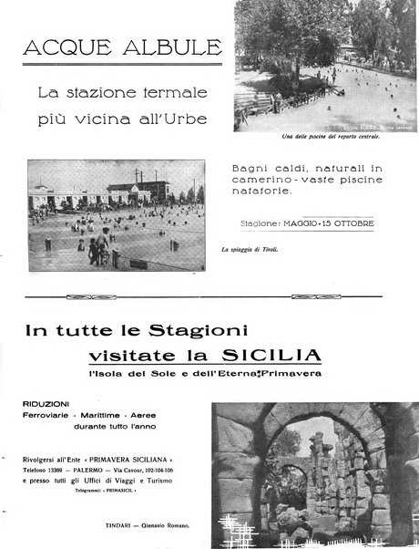 Rivista delle stazioni di cura soggiorno e turismo organo della Federazione fascista esercenti industria idrotermale