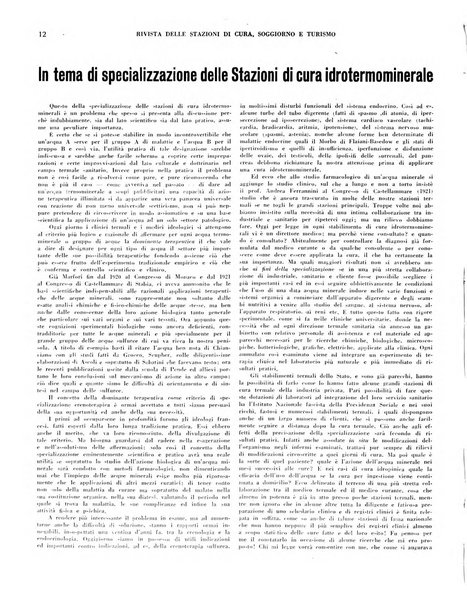 Rivista delle stazioni di cura soggiorno e turismo organo della Federazione fascista esercenti industria idrotermale