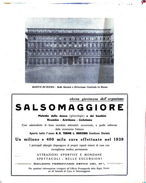 Rivista delle stazioni di cura soggiorno e turismo organo della Federazione fascista esercenti industria idrotermale