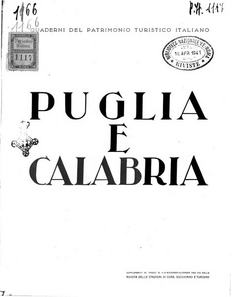 Rivista delle stazioni di cura soggiorno e turismo organo della Federazione fascista esercenti industria idrotermale