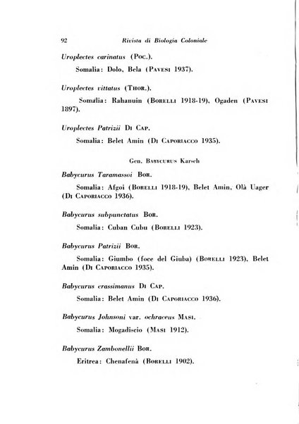 Rivista di biologia coloniale