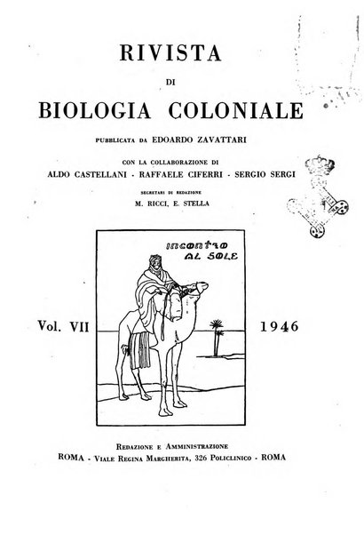 Rivista di biologia coloniale