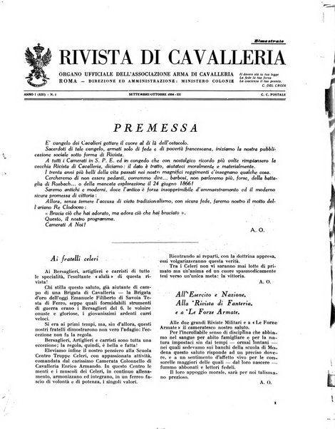 Rivista di cavalleria