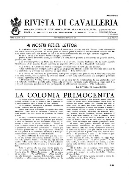 Rivista di cavalleria