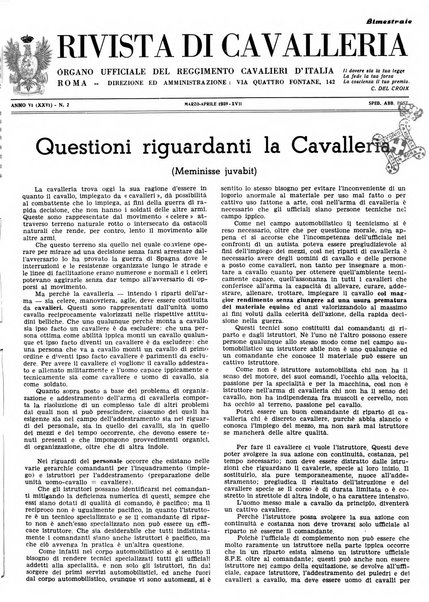 Rivista di cavalleria