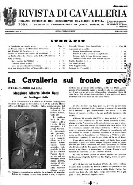 Rivista di cavalleria