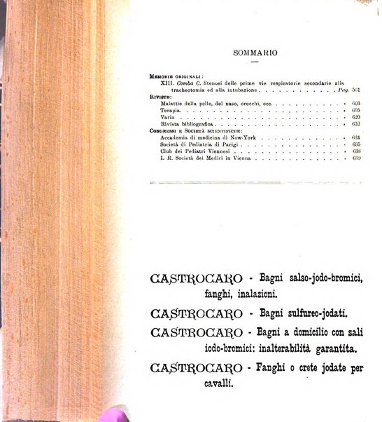 Rivista di clinica pediatrica