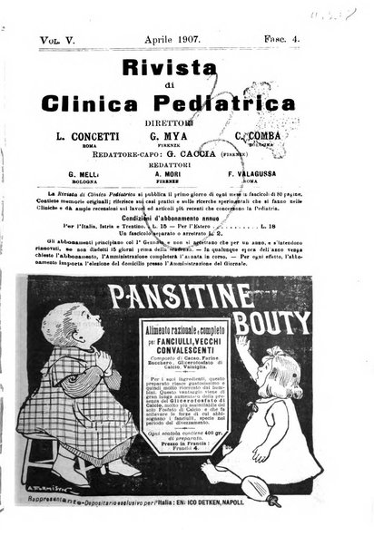 Rivista di clinica pediatrica