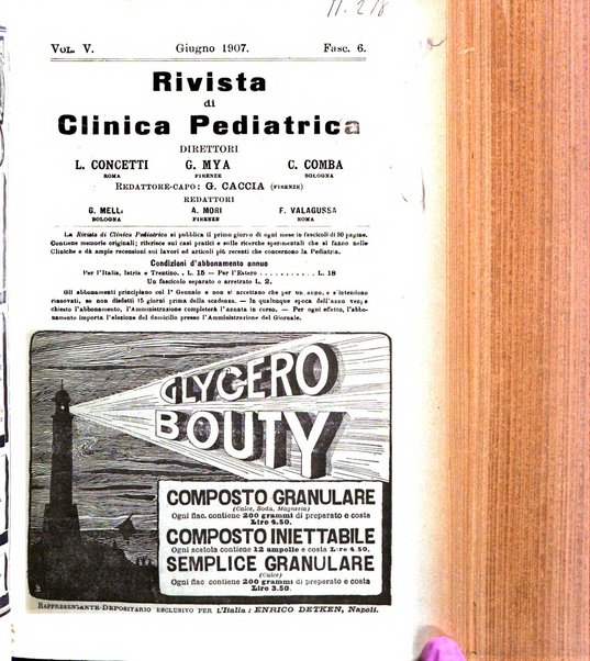 Rivista di clinica pediatrica