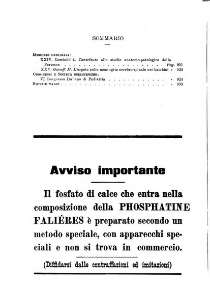 Rivista di clinica pediatrica