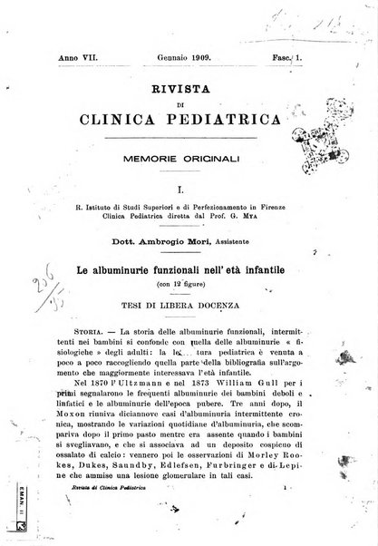 Rivista di clinica pediatrica