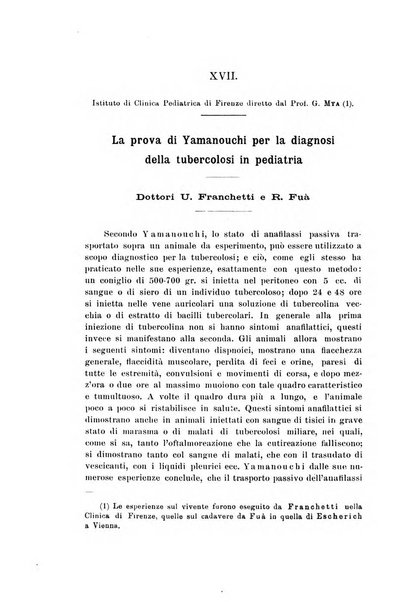 Rivista di clinica pediatrica