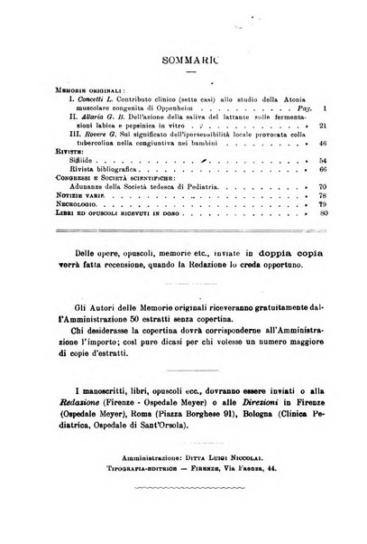 Rivista di clinica pediatrica