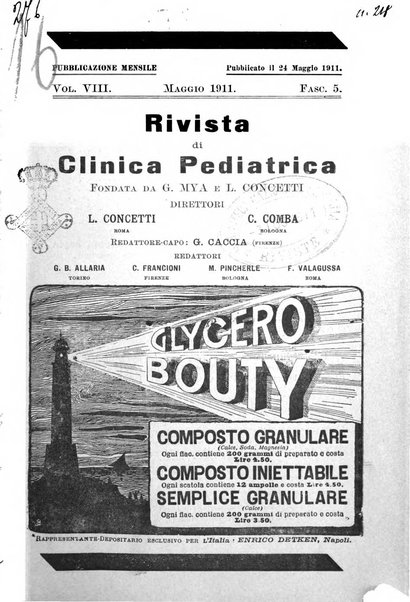 Rivista di clinica pediatrica