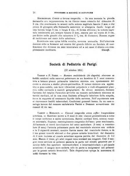 Rivista di clinica pediatrica