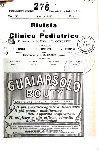 Rivista di clinica pediatrica