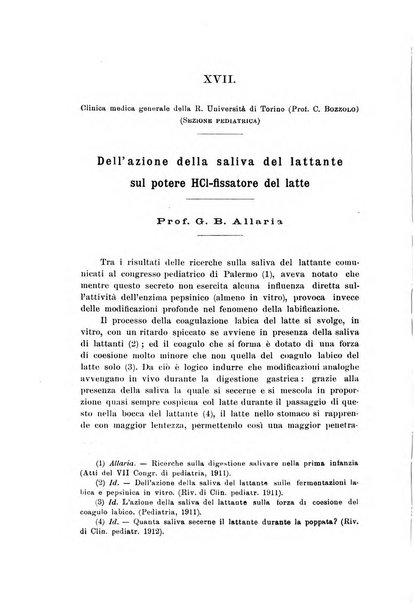 Rivista di clinica pediatrica