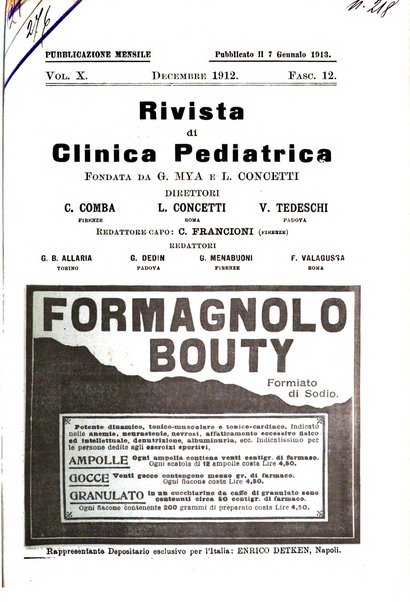 Rivista di clinica pediatrica