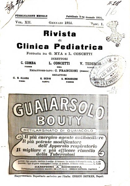 Rivista di clinica pediatrica