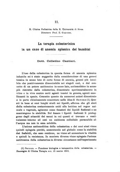 Rivista di clinica pediatrica