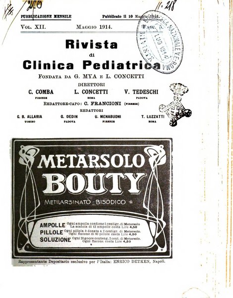 Rivista di clinica pediatrica