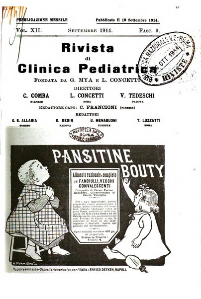 Rivista di clinica pediatrica