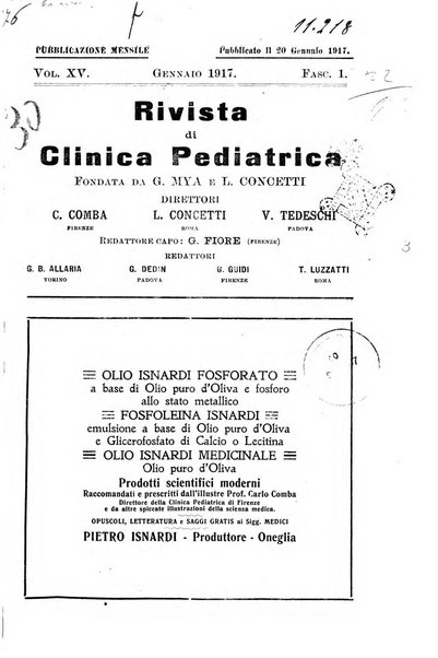 Rivista di clinica pediatrica