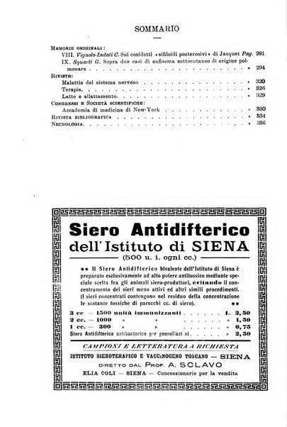 Rivista di clinica pediatrica