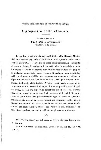 Rivista di clinica pediatrica