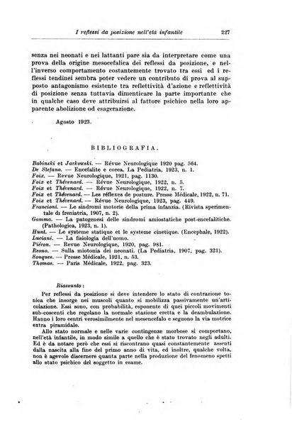 Rivista di clinica pediatrica