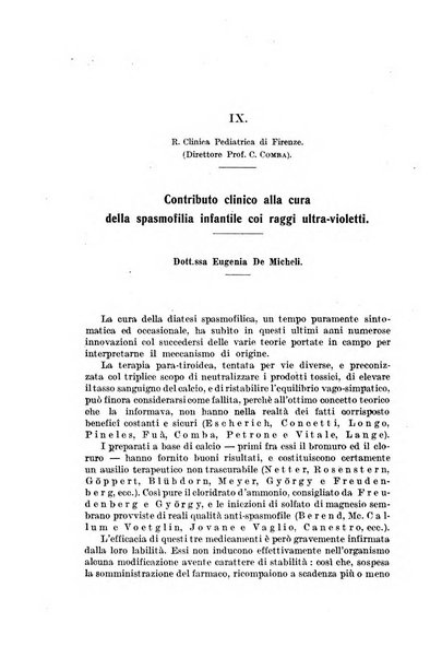 Rivista di clinica pediatrica