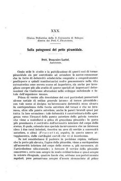 Rivista di clinica pediatrica